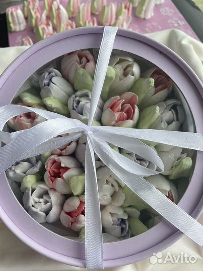 Зефирные тюльпаны