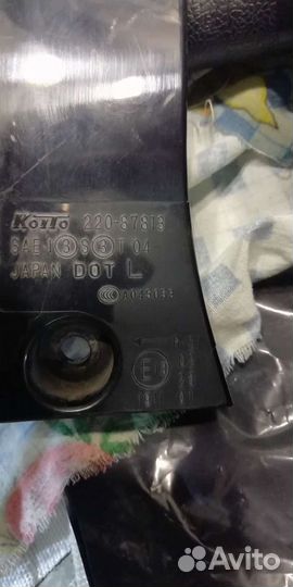 Задняя левая фара митцубиси аутлендер 2010 года