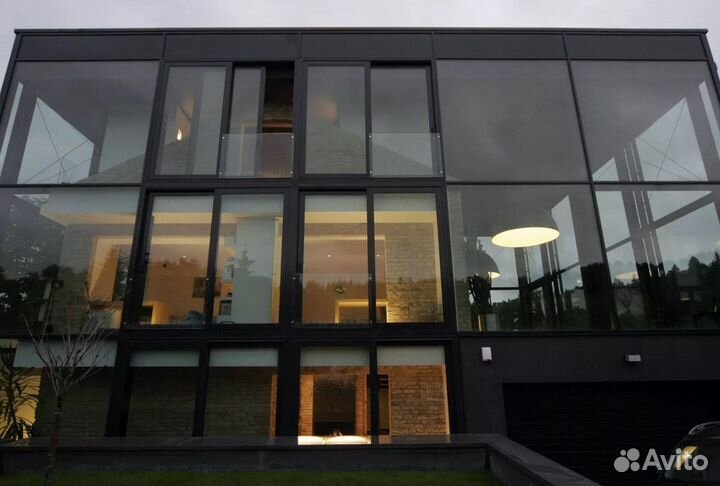 Остекление фасадов