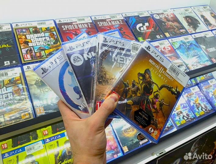 Игры для приставки PS5 новые и Б/У