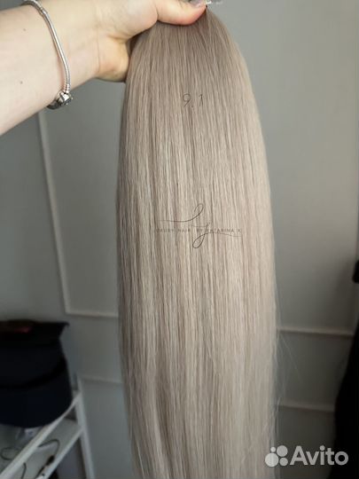 Волосы для наращивания био светло-русый