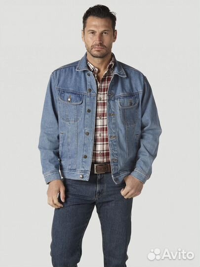 Джинсовая куртка «wrangler rugged wear rjk30vi»