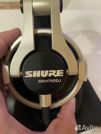 Наушники shure SRH750DJ