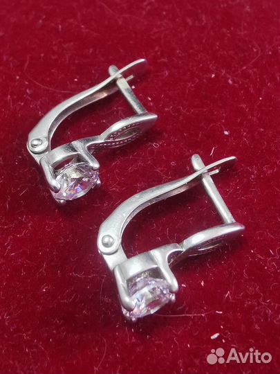 Серьги серебро 925проба