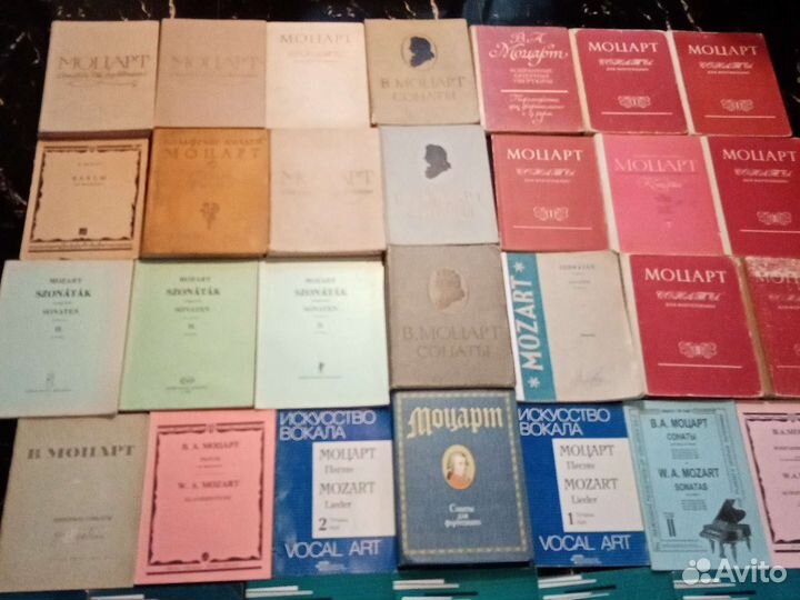 Вольфганг амадей моцарт фортепиано, партитуры