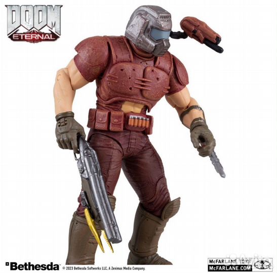 Ограничeнная cеpия doоm slayеr фигурка(крacный)