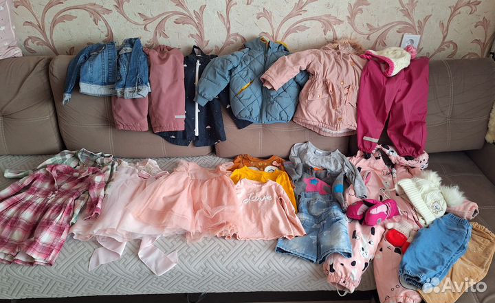 Пакет одежды для девочки 86-92