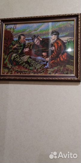 Картины и иконы из бисера полная зашивка