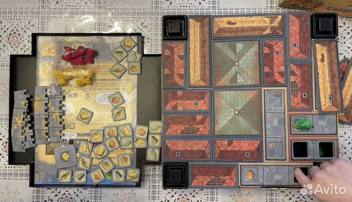 Настольная игра «Сырный замок»