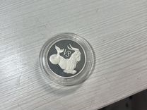 Серебрянная монета 925 проба