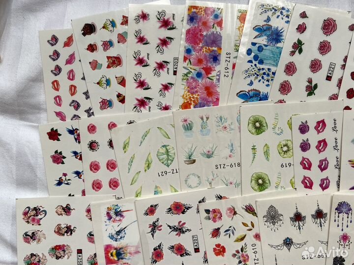 Наклейки для ногтей