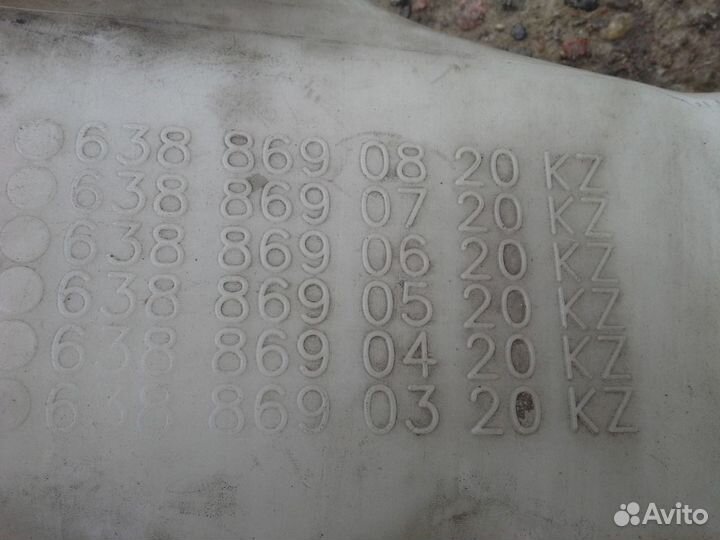 Бачок омывателя стекла Mercedes W638 Vito Viano