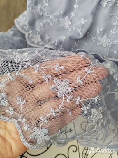 Нарядная кружевная майка H&M