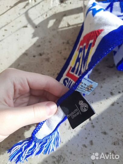 Крутейший фанатский шарф FC Real Madrid