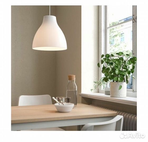 IKEA Melodi подвесной светильник, 28 см, белый