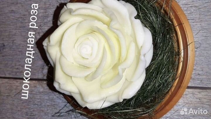 Шоколад,конфеты.Шоколадная роза в куполе