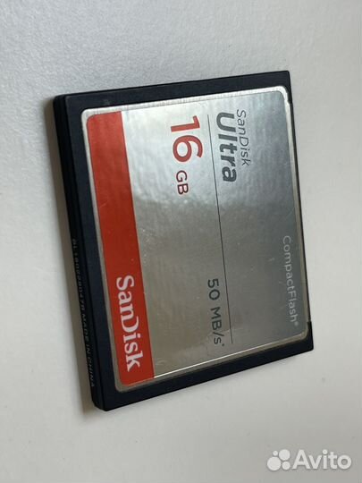 Карта памяти CF 16 gb SanDisk Ultra