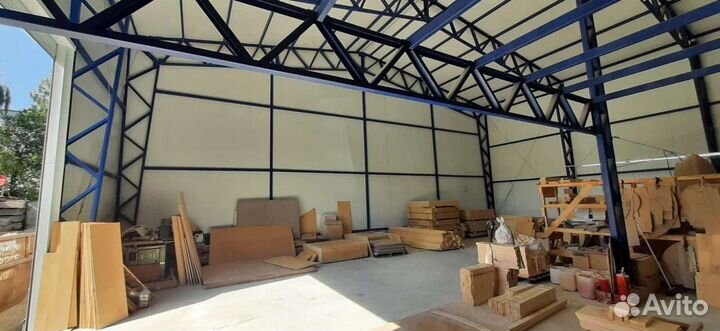 Быстровозводимые здания, ангары, склады