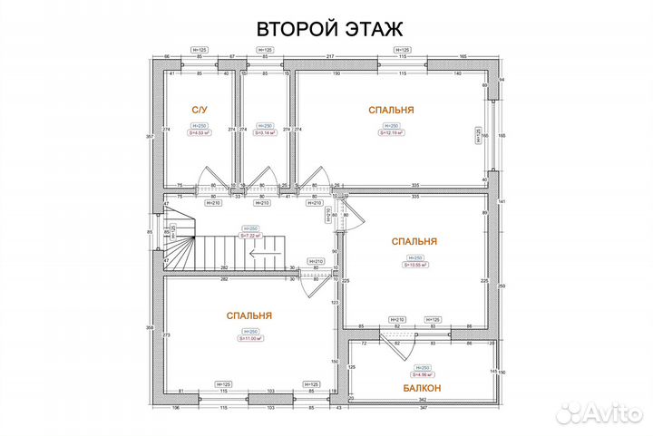 Домокомплект 8х8 каркасный в ипотеку 504-7