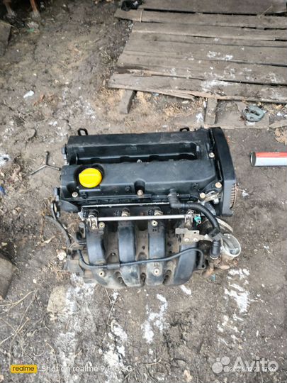 Мотор zafira opel 1.8