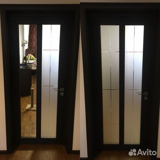 Ремонт дверей, замена стекла, зеркала