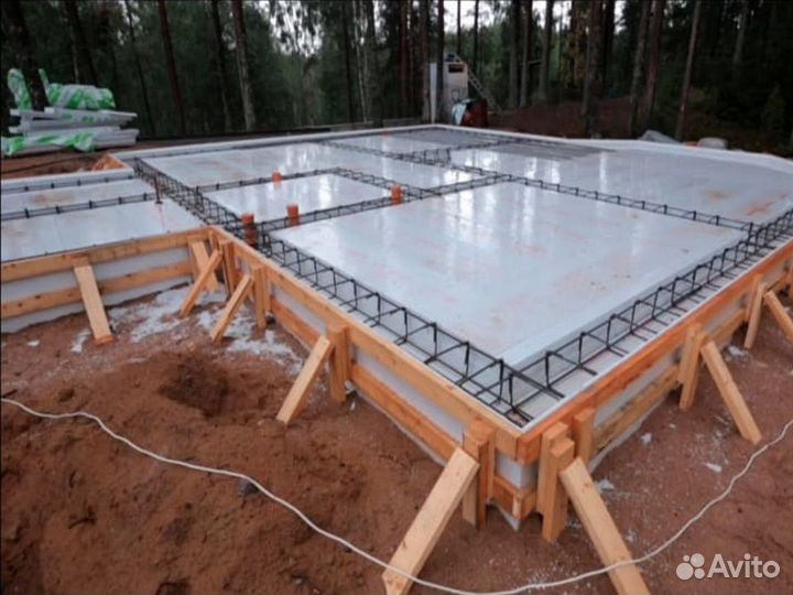 Строительство домов бань забор фундамент