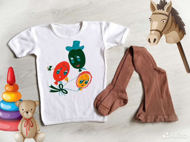 Футболка и колготки СССР детские