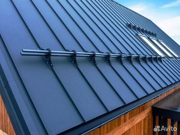 Снегозадержатель для мягкой кровли