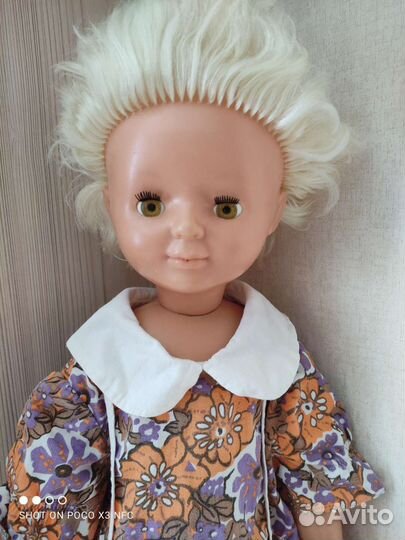 Кукла Женя Днепропетровск гдр времен СССР большая