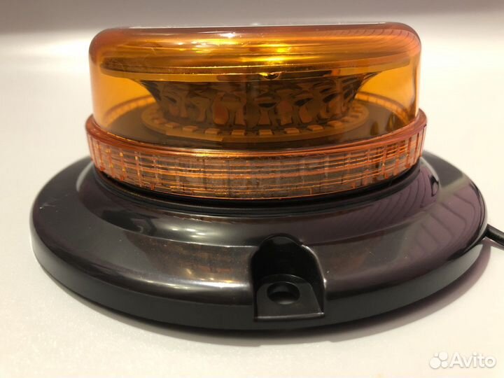 Маяк проблесковый диодный,LED мигалка 12-24В,30LS