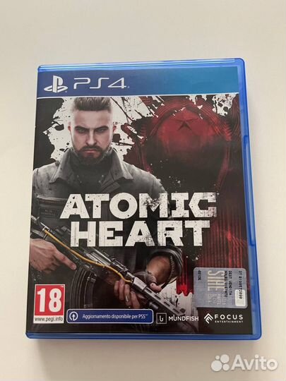 Диск Atomic heart ps4