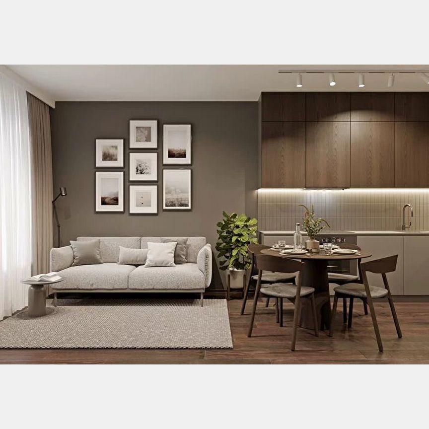 2-к. квартира, 57,7 м², 1/5 эт.
