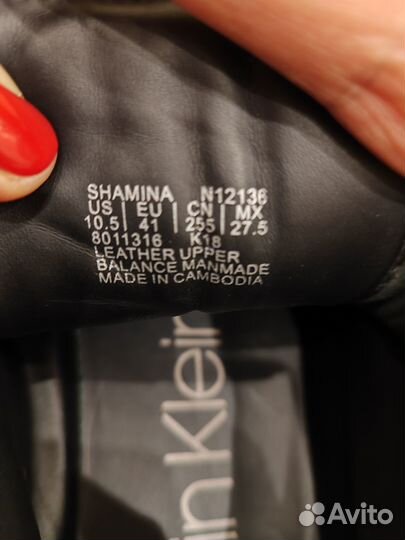 Кеды c Calvin Klein 41 стелька 27,5 см