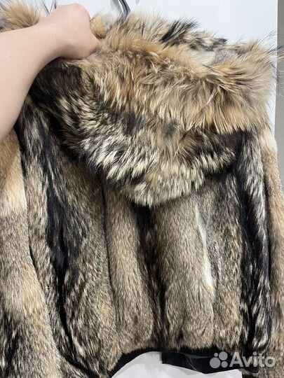 Шуба куртка из волка