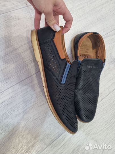 Мокасины мужские