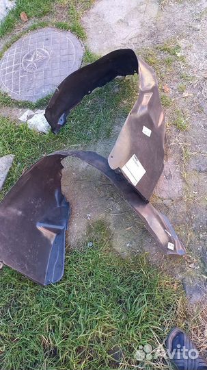 Подкрыльники локеры на chevrolet lanos