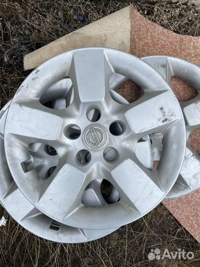 Колпаки оринальные R16 Nissan, диски Ниссан
