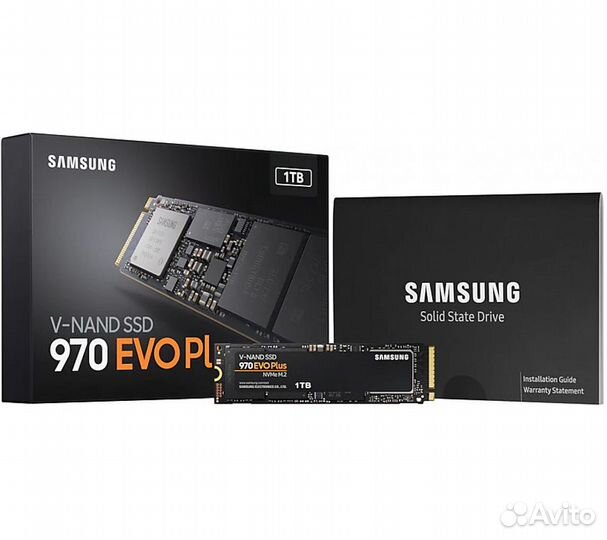 Жесткий диск SSD M.2 Samsung 970 EVO Plus 1Tb (MZ