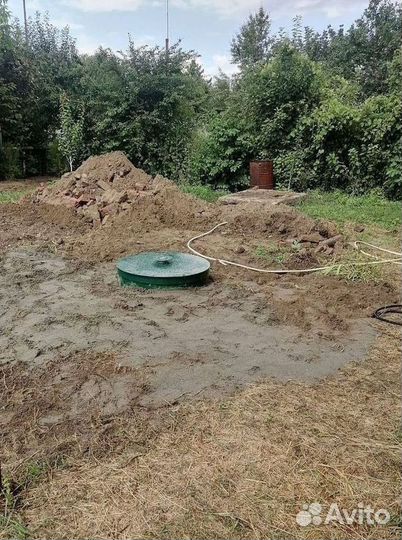 Установка канализации септик под ключ