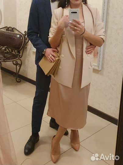 Платье комбинация