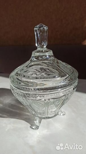 Конфетница хрустальная, СССР
