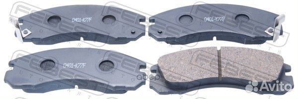 0401-K77F колодки тормозные передние mitsubishi
