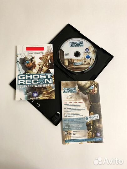 Ghost Recon Advanced Warfighter лицензия Англия