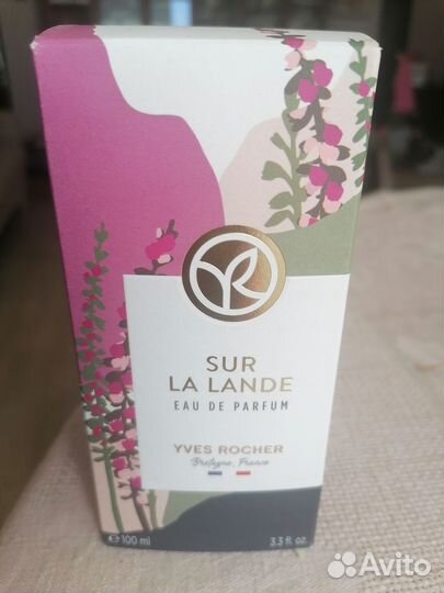 Парфюмерная вода SUR LA lande yves rocher 100 мл