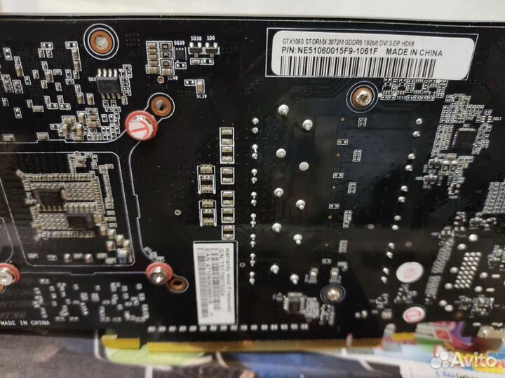 Palit GTX 1060 StormX 3GB