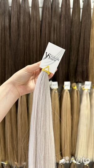 Волосы для наращивания любые оттенки и цвета