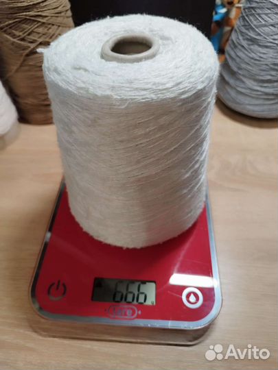 Пряжа Италия хлопок и шелк