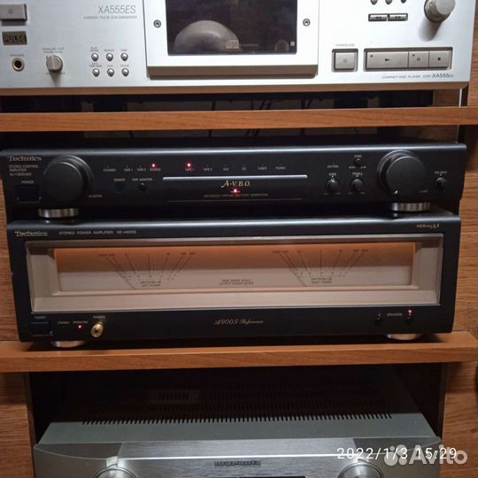 Двухблочный усилитель Technics 900