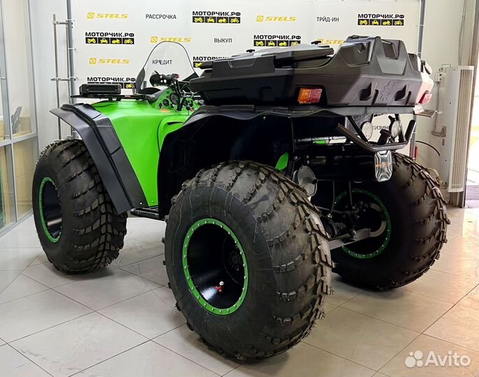 Квадроцикл Сокол 1.5 на мостах УАЗ