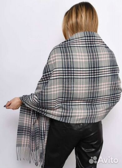Шарф Палантин Клетка